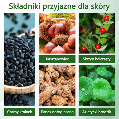 🌿ATTDX® Krem ziołowy łagodzący obrzęki z czarnuszką